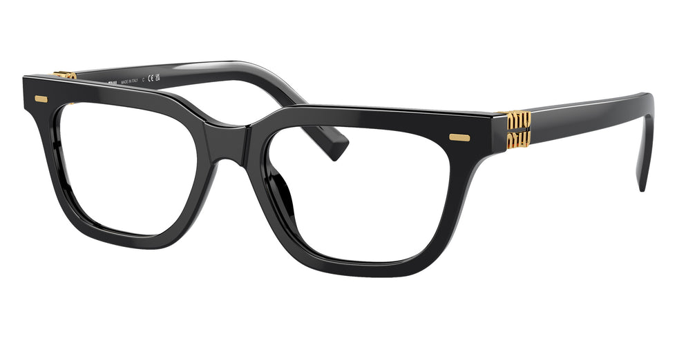 Miu Miu® MU 07XV Eyeglasses MU 07XV 16K1O1 53 - Black