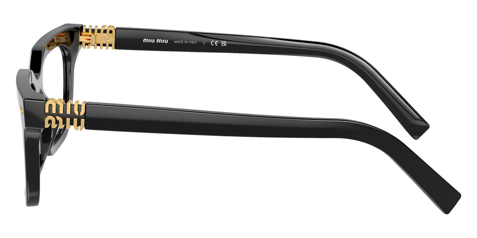 Miu Miu® MU 07XV Eyeglasses MU 07XV 16K1O1 53 - Black