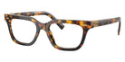 Miu Miu® MU 07XV Eyeglasses MU 07XV VAU1O1 53 - Honey Havana