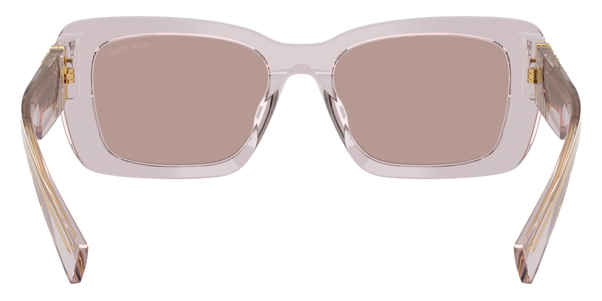 Miu Miu® MU 07YS Sunglasses MU 07YS 12W20I 53 - Mauve Transparent