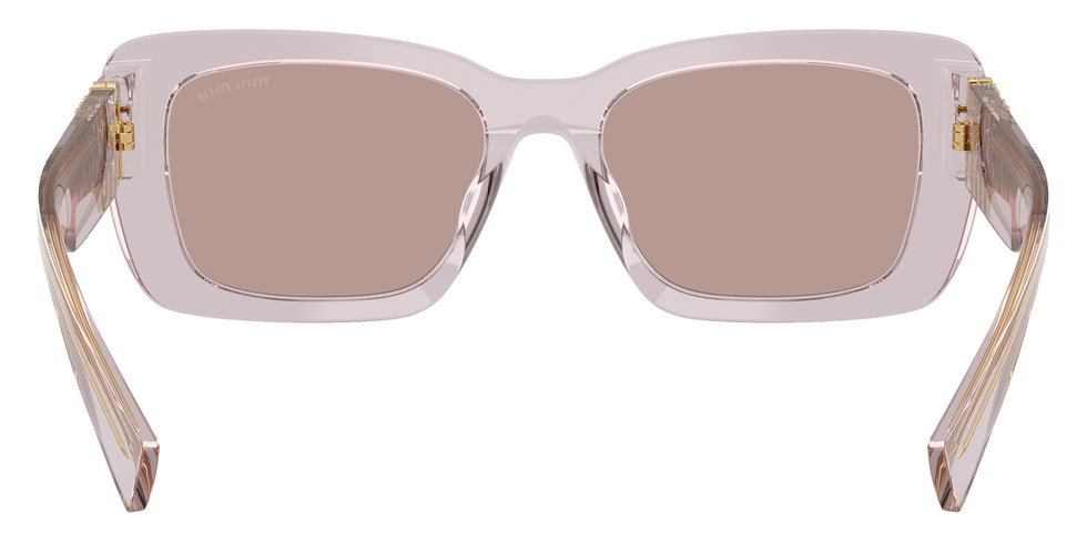 Miu Miu® MU 07YS Sunglasses MU 07YS 12W20I 53 - Mauve Transparent