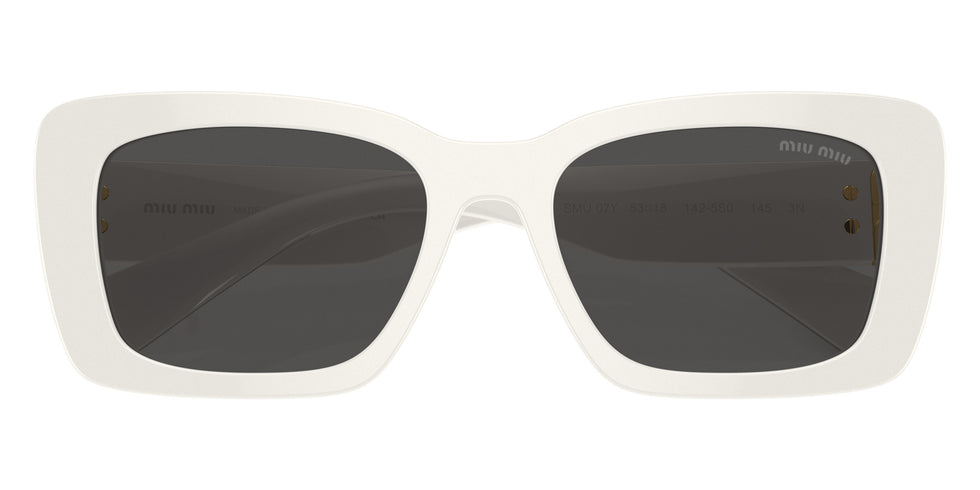 Miu Miu® MU 07YS Sunglasses MU 07YS 1425S0 53 - White