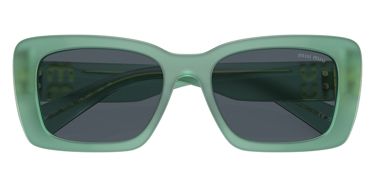 Miu Miu® MU 07YS Sunglasses MU 07YS 19L09T 53 - Opal Anise