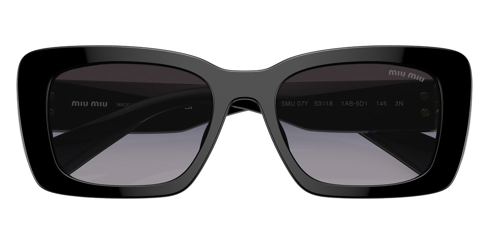 Miu Miu® MU 07YS Sunglasses MU 07YS 1AB5D1 53 - Black