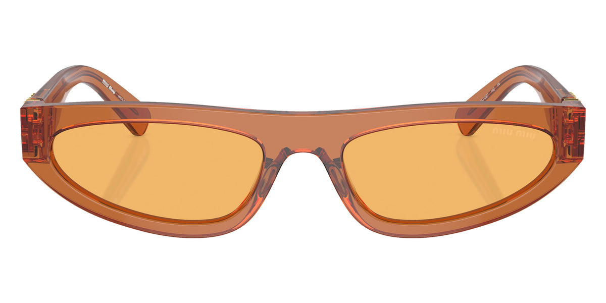 Miu Miu® MU 07ZS Sunglasses MU 07ZS 15T0B7 56 - Caramel Transparent