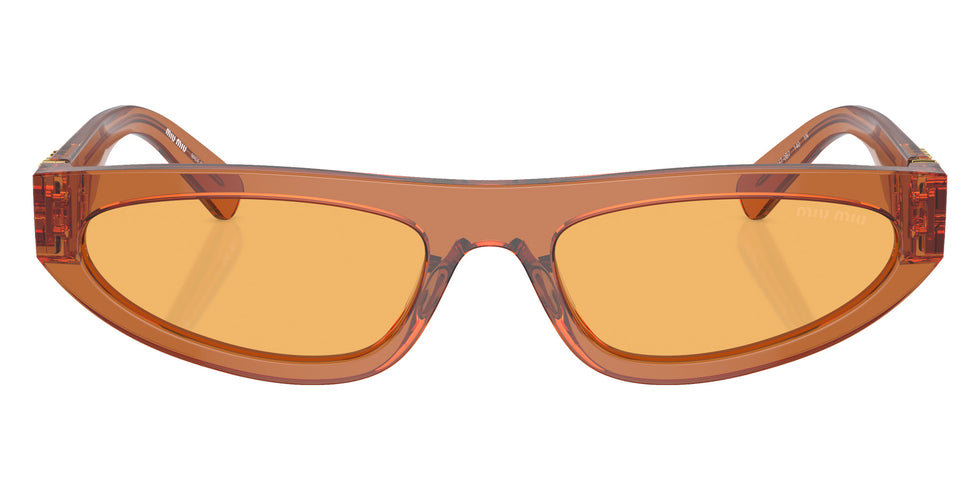 Miu Miu® MU 07ZS Sunglasses MU 07ZS 15T0B7 56 - Caramel Transparent