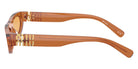 Miu Miu® MU 07ZS Sunglasses MU 07ZS 15T0B7 56 - Caramel Transparent