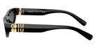 Miu Miu® MU 07ZS Sunglasses MU 07ZS 1AB5S0 56 - Black