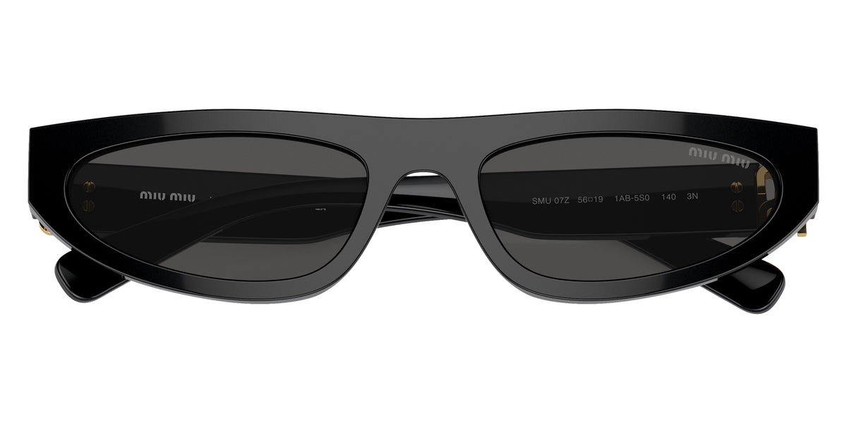 Miu Miu® MU 07ZS Sunglasses MU 07ZS 1AB5S0 56 - Black