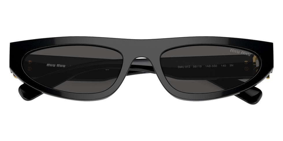 Miu Miu® MU 07ZS Sunglasses MU 07ZS 1AB5S0 56 - Black