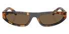Miu Miu® MU 07ZS Sunglasses MU 07ZS VAU06B 56 - Honey Havana