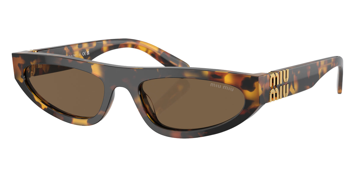 Miu Miu® MU 07ZS Sunglasses MU 07ZS VAU06B 56 - Honey Havana