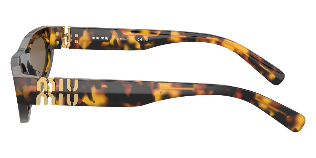 Miu Miu® MU 07ZS Sunglasses MU 07ZS VAU06B 56 - Honey Havana