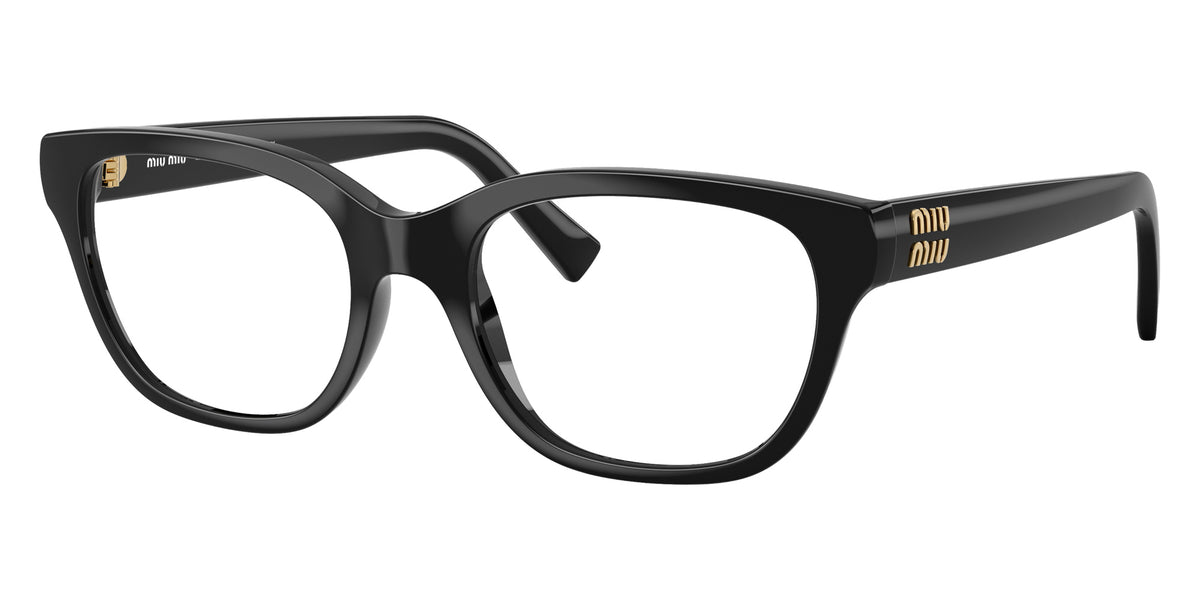 Miu Miu® MU 07ZVF Eyeglasses MU 07ZVF 1AB1O1 54 - Black