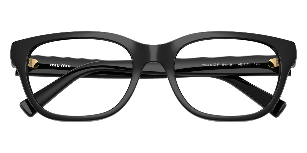 Miu Miu® MU 07ZVF Eyeglasses MU 07ZVF 1AB1O1 54 - Black