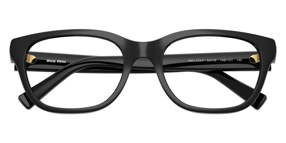 Miu Miu® MU 07ZVF Eyeglasses MU 07ZVF 1AB1O1 54 - Black