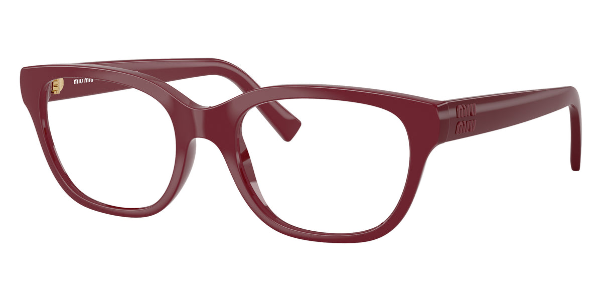 Miu Miu® MU 07ZVF Eyeglasses MU 07ZVF 25R1O1 54 - Bordeaux