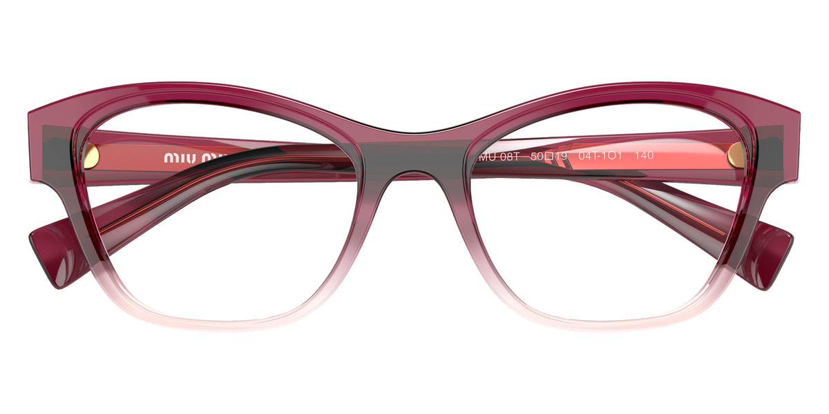 Miu Miu® MU 08TV Eyeglasses MU 08TV 04T1O1 52 - Bordeaux