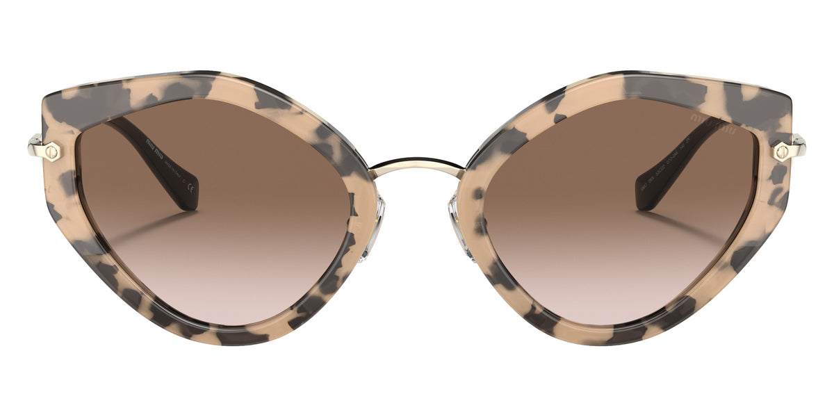 Miu Miu® MU 08XS Sunglasses MU 08XS 07D0A6 53 - Pale Gold