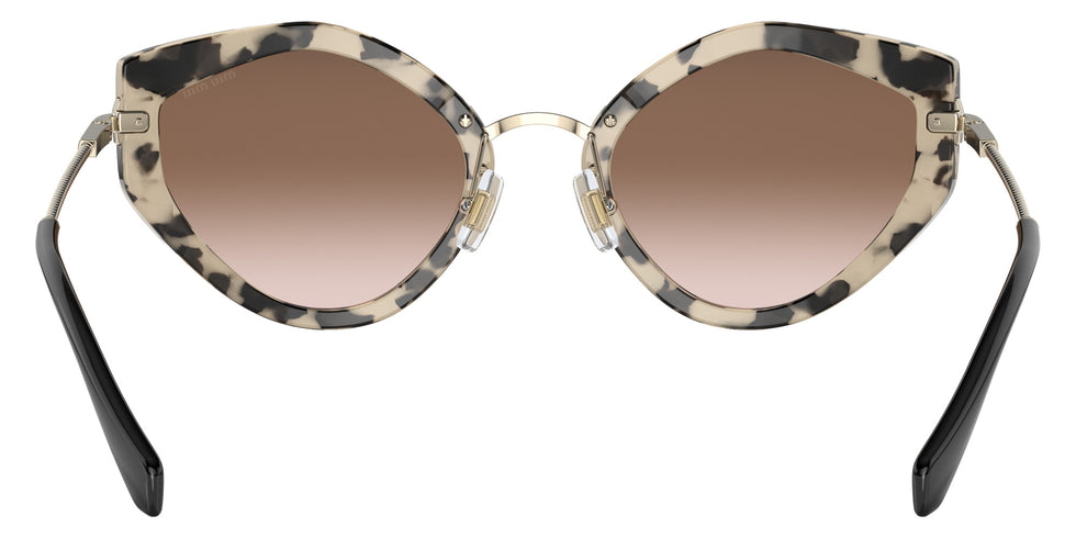 Miu Miu® MU 08XS Sunglasses MU 08XS 07D0A6 53 - Pale Gold