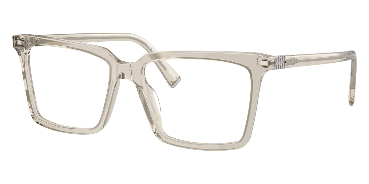Miu Miu® MU 08XV Eyeglasses MU 08XV 12U1O1 52 - Hemp Transparent