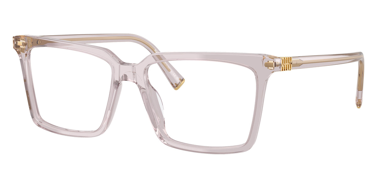 Miu Miu® MU 08XV Eyeglasses MU 08XV 12W1O1 52 - Transparent Mauve