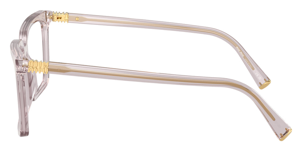 Miu Miu® MU 08XV Eyeglasses MU 08XV 12W1O1 52 - Transparent Mauve