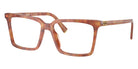 Miu Miu® MU 08XV Eyeglasses MU 08XV 4BW1O1 54 - Red Havana