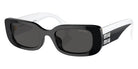 Miu Miu® MU 08YS Sunglasses MU 08YS 1AB5S0 51 - Black White