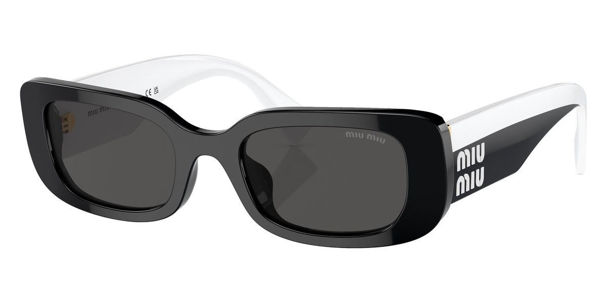 Miu Miu® MU 08YS Sunglasses MU 08YS 1AB5S0 51 - Black White