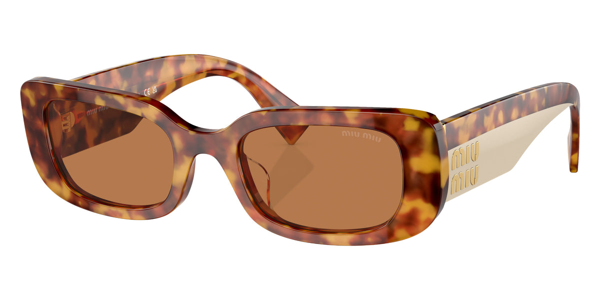 Miu Miu® MU 08YS Sunglasses MU 08YS 4BW2Z1 51 - Havana/Beige