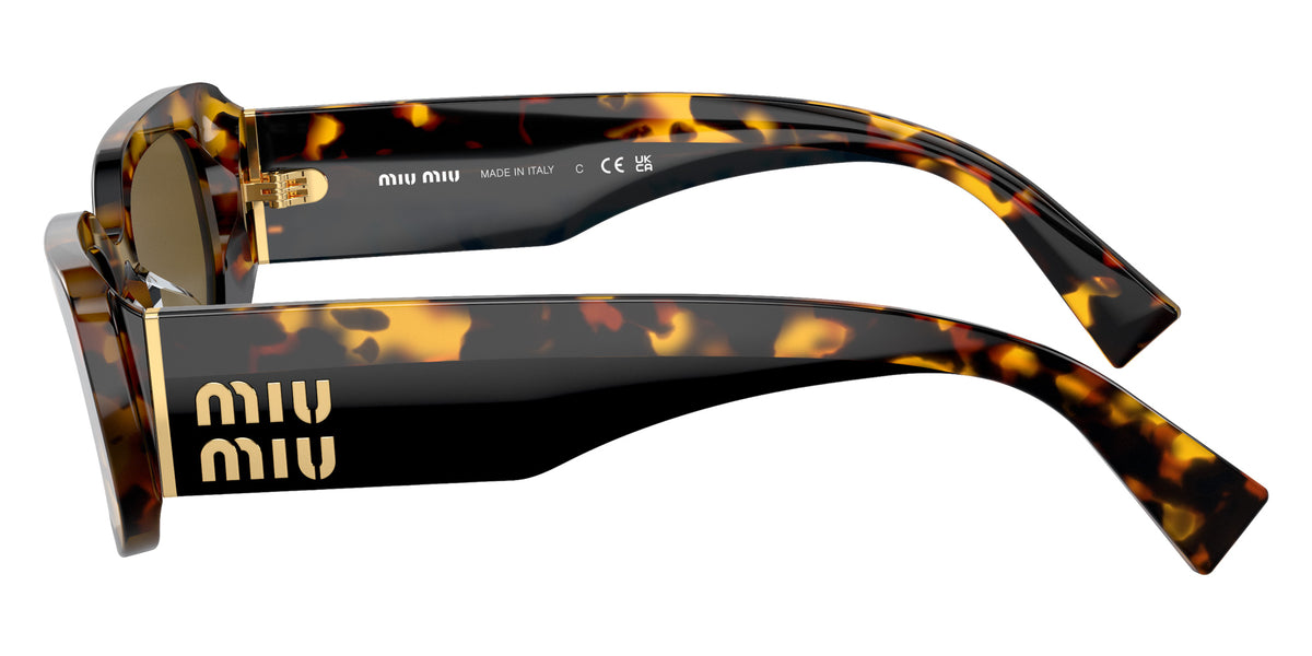 Miu Miu® MU 08YS Sunglasses MU 08YS VAU01T 51 - Honey Havana