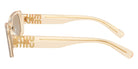 Miu Miu® MU 08ZS Sunglasses MU 08ZS 11T40F 53 - Sand Transparent