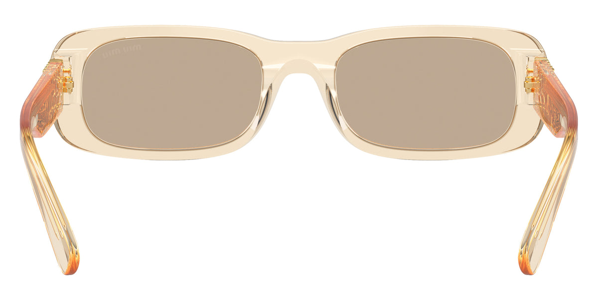 Miu Miu® MU 08ZS Sunglasses MU 08ZS 11T40F 53 - Sand Transparent