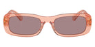 Miu Miu® MU 08ZS Sunglasses MU 08ZS 13T06I 53 - Noisette Transparent