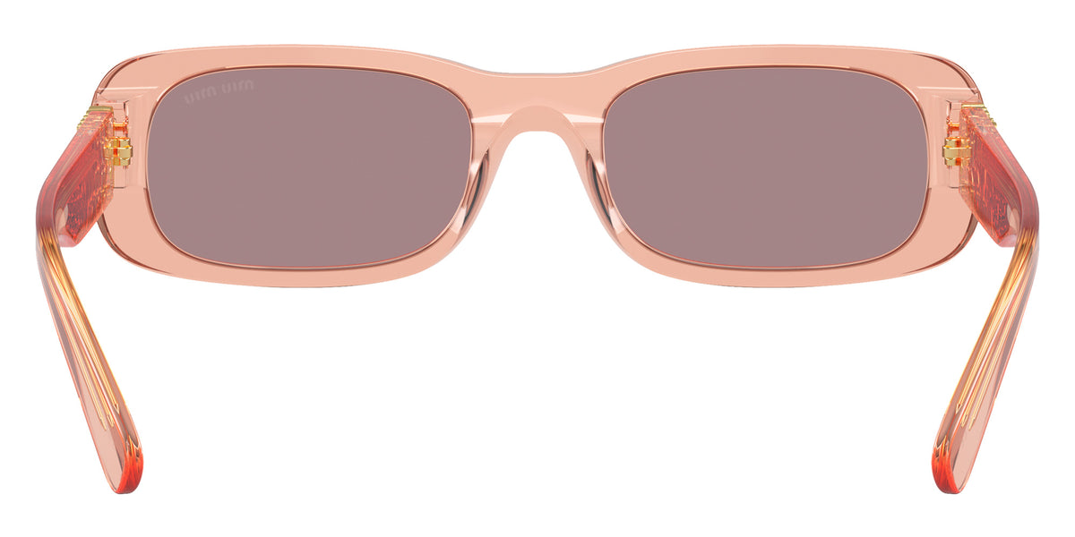 Miu Miu® MU 08ZS Sunglasses MU 08ZS 13T06I 53 - Noisette Transparent