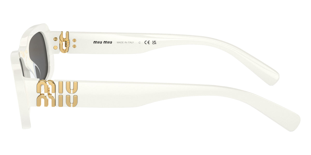 Miu Miu® MU 08ZS Sunglasses MU 08ZS 1425S0 53 - White Ivory