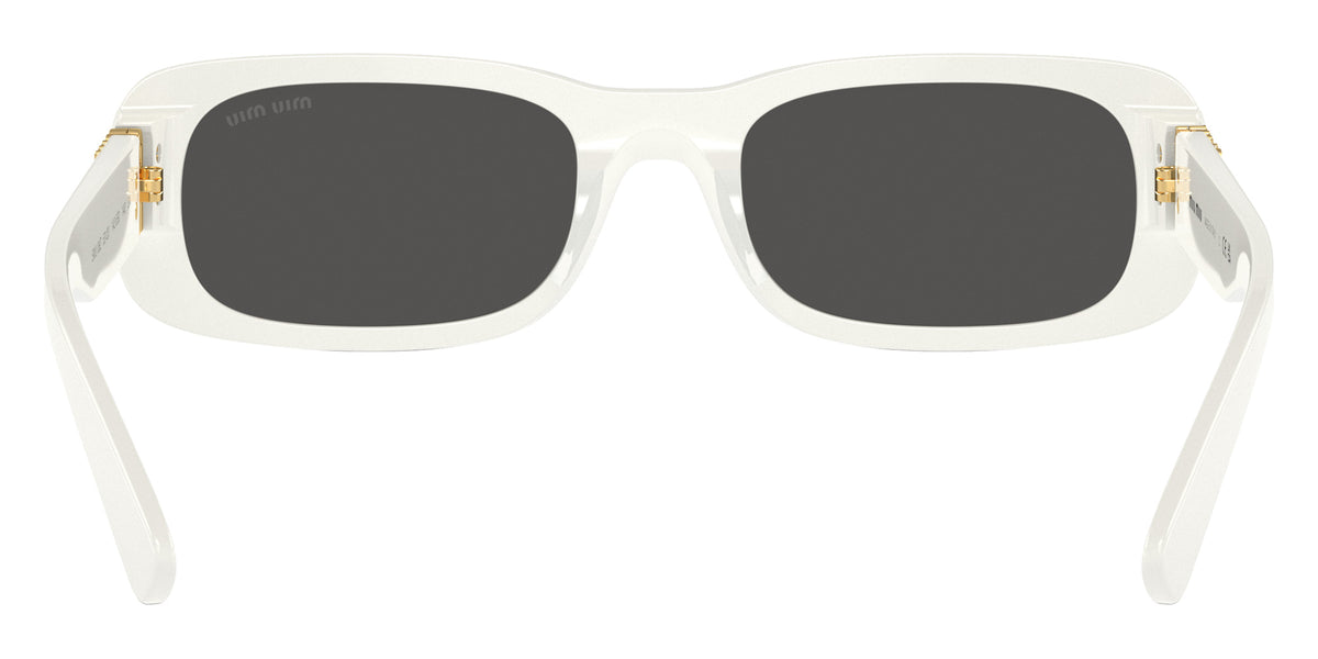 Miu Miu® MU 08ZS Sunglasses MU 08ZS 1425S0 53 - White Ivory