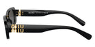 Miu Miu® MU 08ZS Sunglasses MU 08ZS 1AB5S0 53 - Black