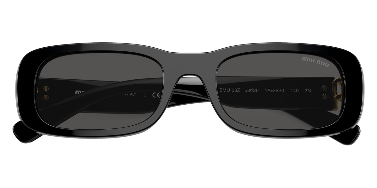 Miu Miu® MU 08ZS Sunglasses MU 08ZS 1AB5S0 53 - Black