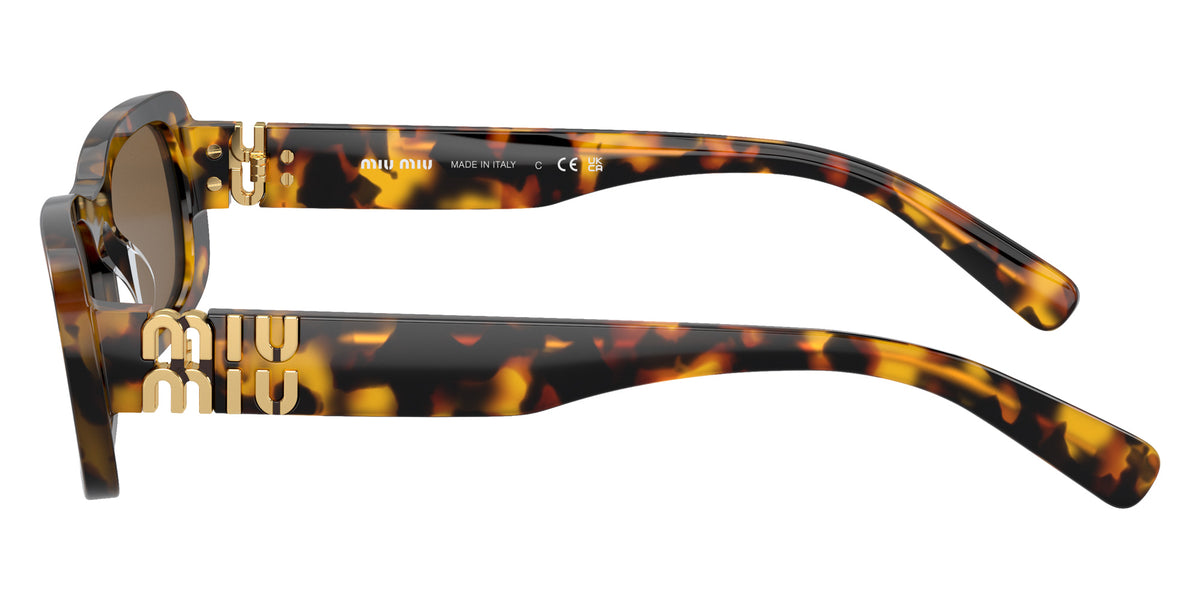 Miu Miu® MU 08ZS Sunglasses MU 08ZS VAU06B 53 - Honey Havana