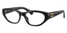 Miu Miu® MU 08ZVU Eyeglasses MU 08ZVU 1AB1O1 54 - Black