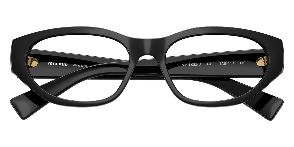 Miu Miu® MU 08ZVU Eyeglasses MU 08ZVU 1AB1O1 54 - Black