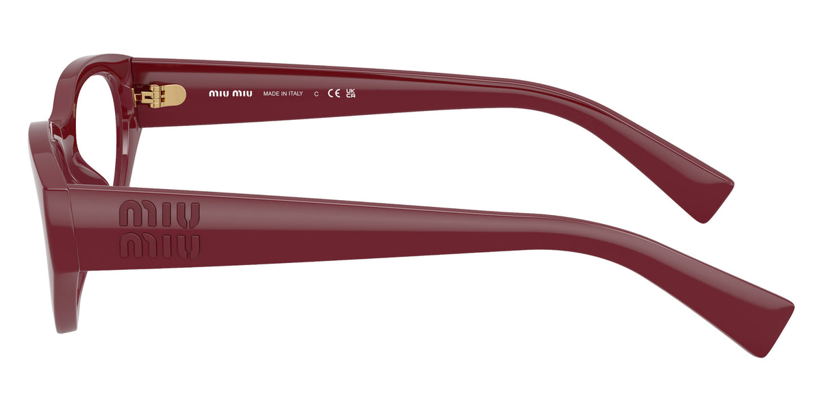 Miu Miu® MU 08ZVU Eyeglasses MU 08ZVU 25R1O1 54 - Bordeaux