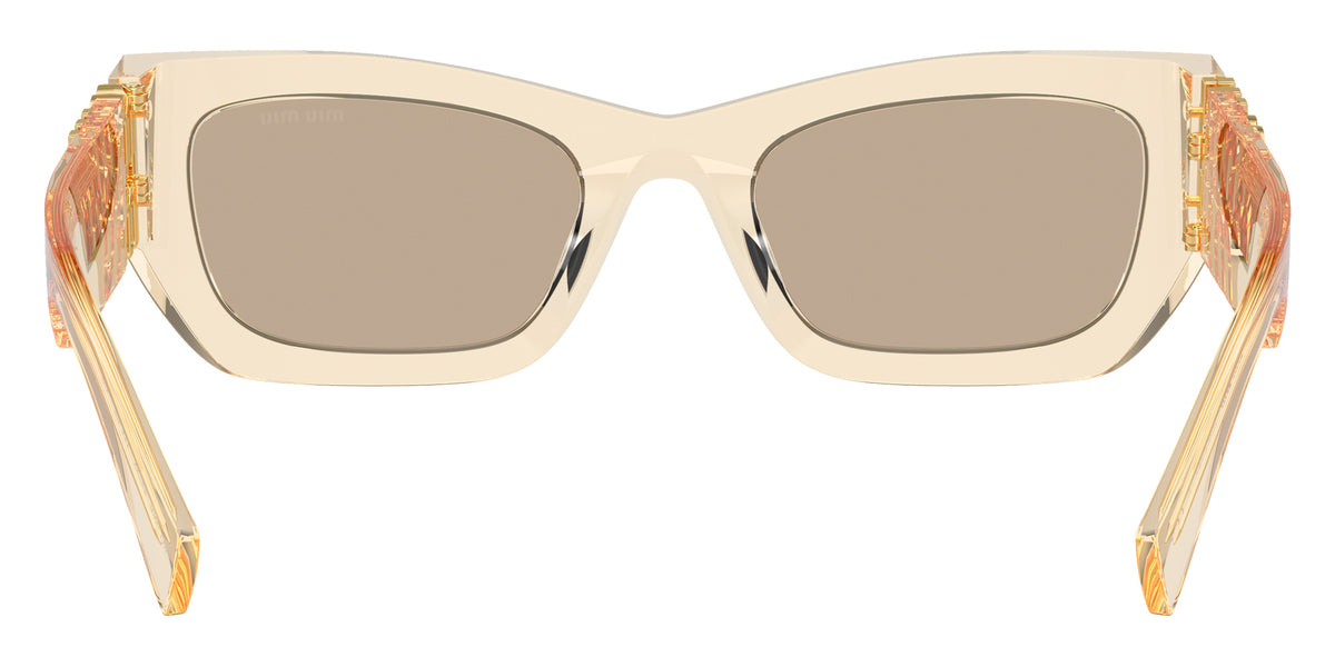 Miu Miu® MU 09WS Sunglasses MU 09WS 11T40F 53 - Sand Transparent