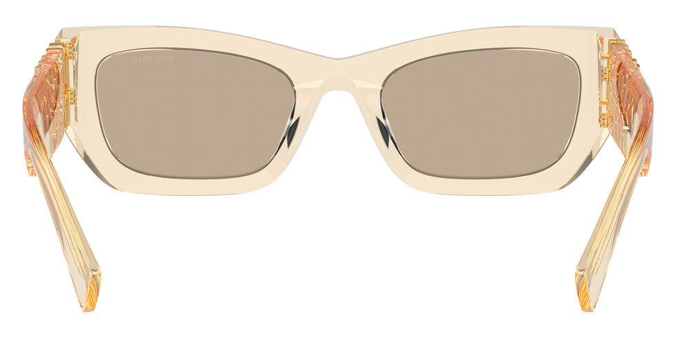 Miu Miu® MU 09WS Sunglasses MU 09WS 11T40F 53 - Sand Transparent