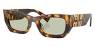 Miu Miu® MU 09WS Sunglasses MU 09WS 14L50O 53 - Honey Havana