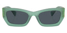 Miu Miu® MU 09WS Sunglasses MU 09WS 19L09T 53 - Ivy Opal