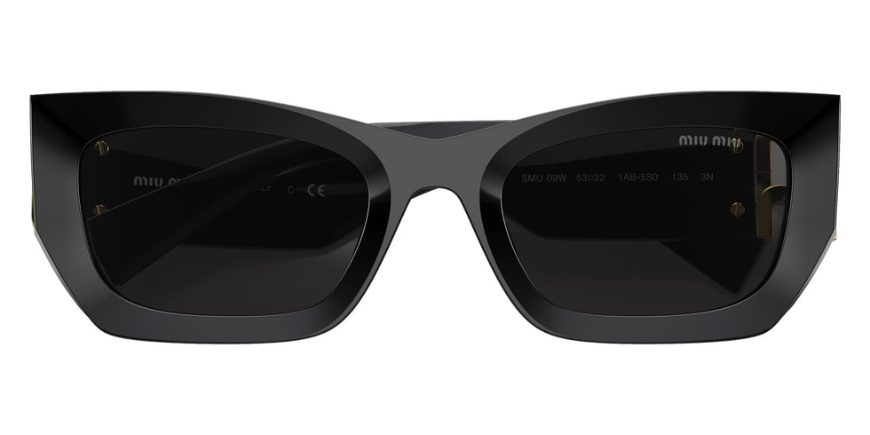 Miu Miu® MU 09WS Sunglasses MU 09WS 1AB5S0 53 - Black