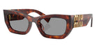 Miu Miu® MU 09WS Sunglasses MU 09WS 21C40O 53 - Havana Mogano